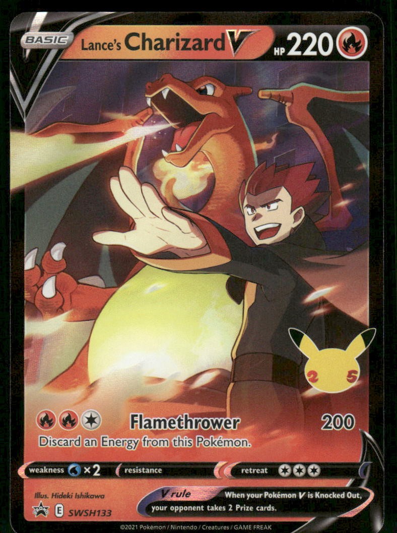 2019 Lance’s Charizard V SWSH133 Promo Holo NM/Mint SWSH: Sword & Shield Promo