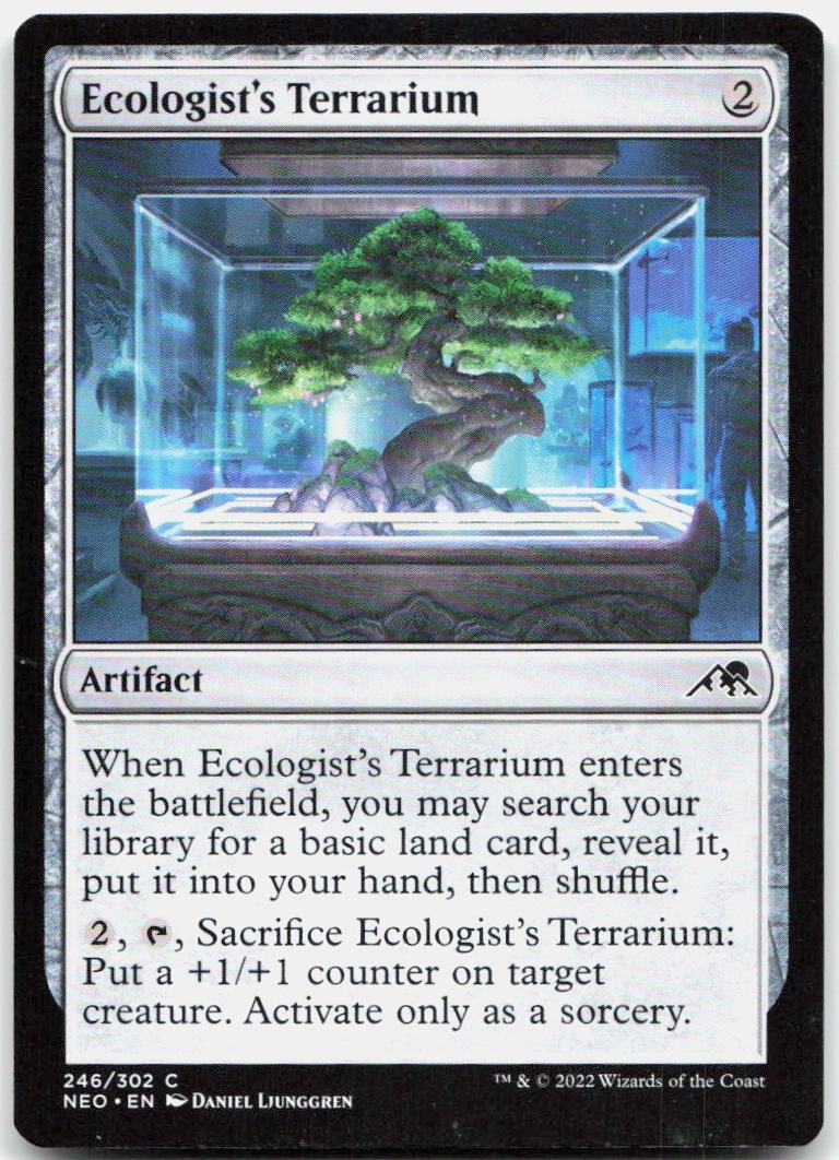 Ecologist’s Terrarium C Kamigawa: Neon Dynasty NEO 246 NM Daniel Ljunggren