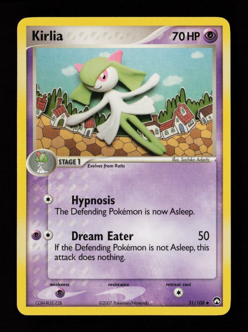 Kirlia 31/108 Uncommon Power Keepers Pokémon Card
