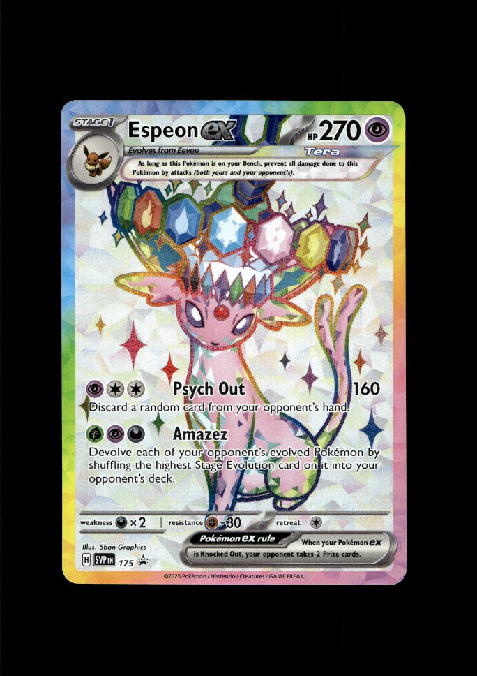 SV: Scarlet & Violet Promo Cards #SVP 175 Espeon ex