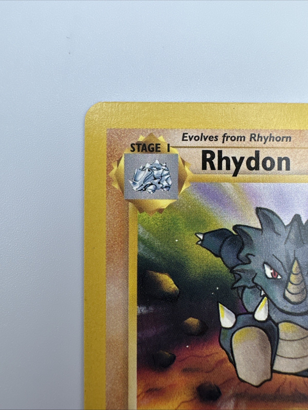 1999 Pokemon 1st Rhydon 45/64 Jungle Regular