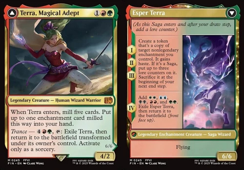 Terra, Magical Adept // Esper Terra – Foil FIN NM MTG