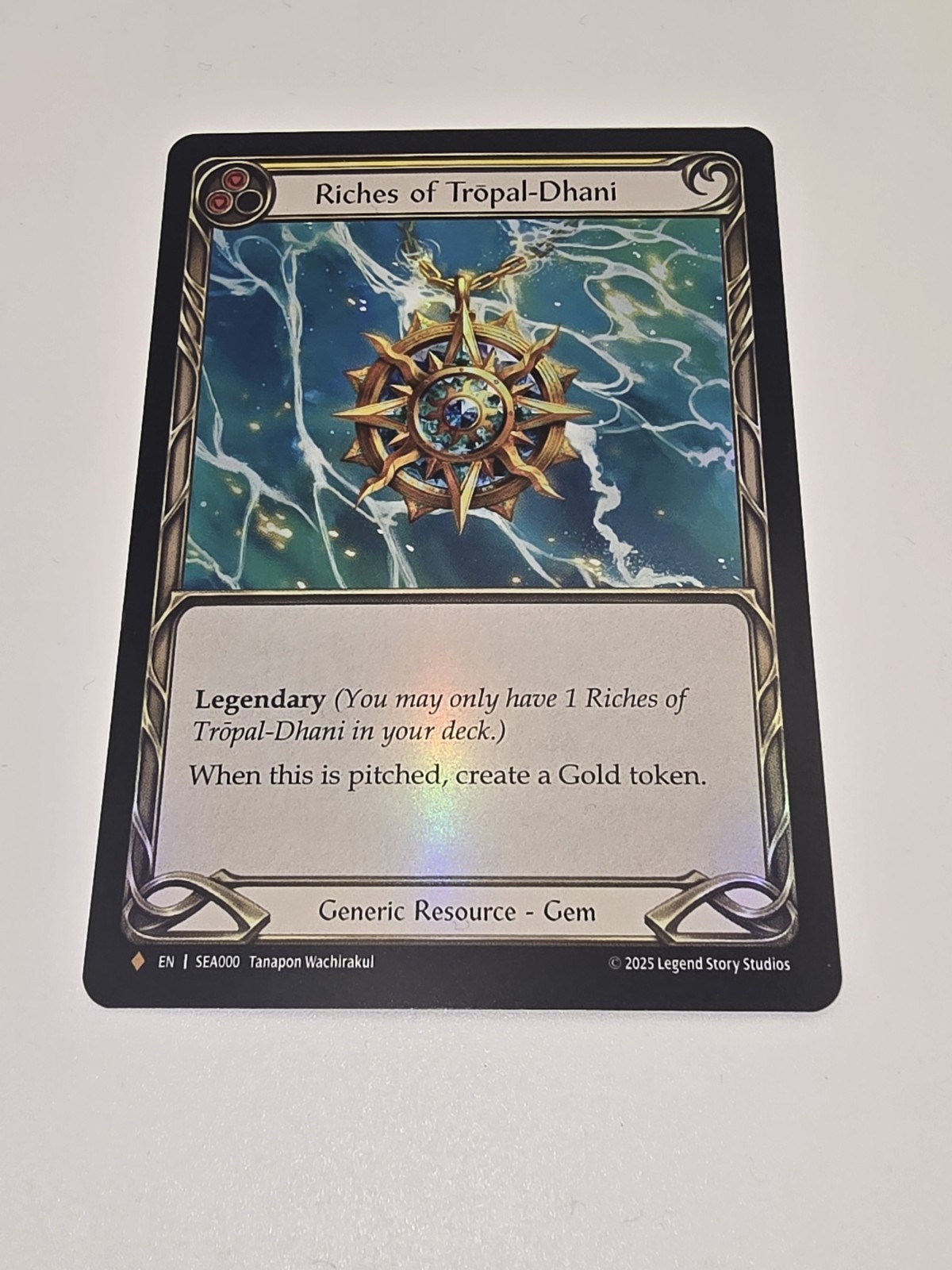 Flesh and Blood High Seas Riches of Tropal-Dhani Fabled Rainbow Foil