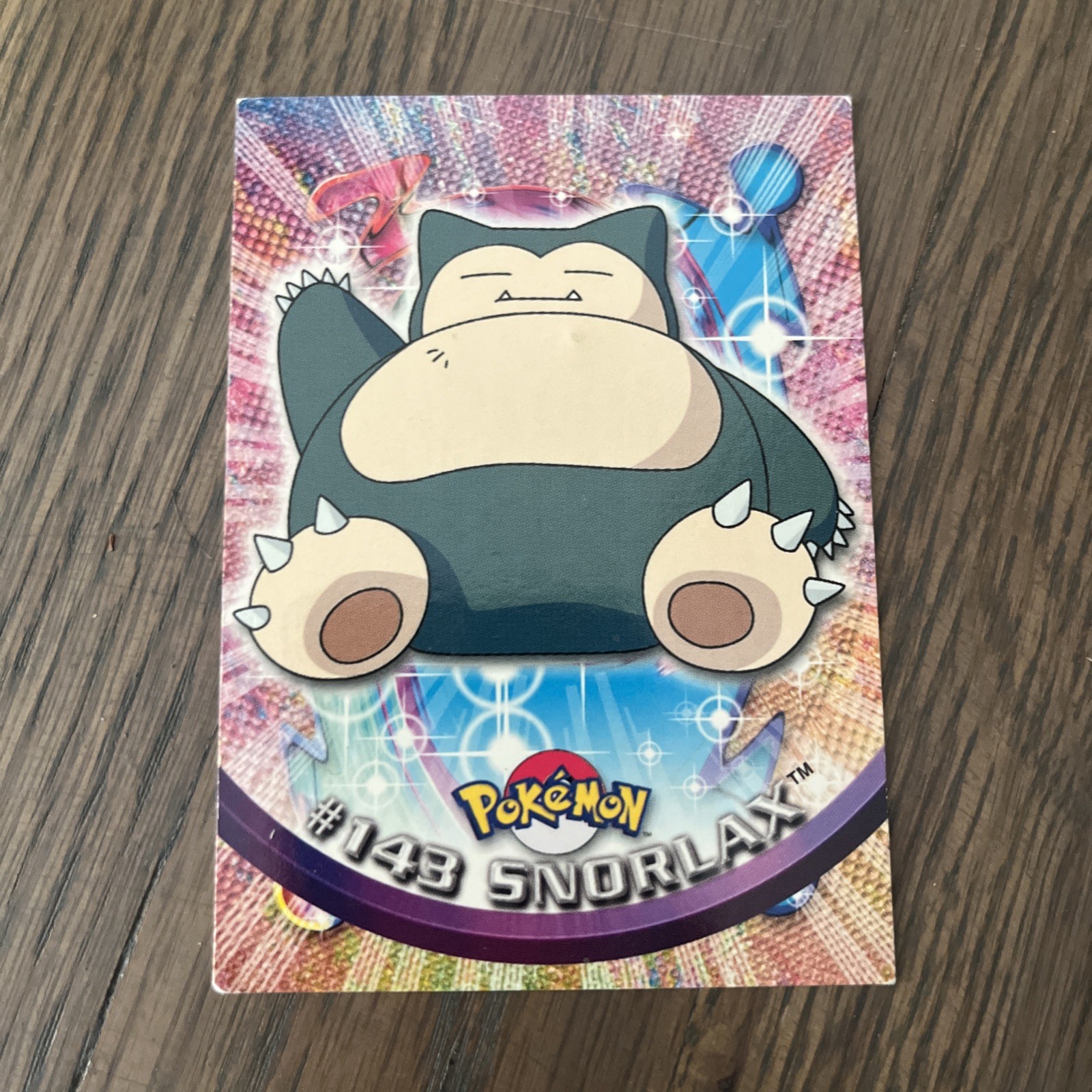 2000 Topps Pokemon TV Animation Edition Series 3 #143 Snorlax