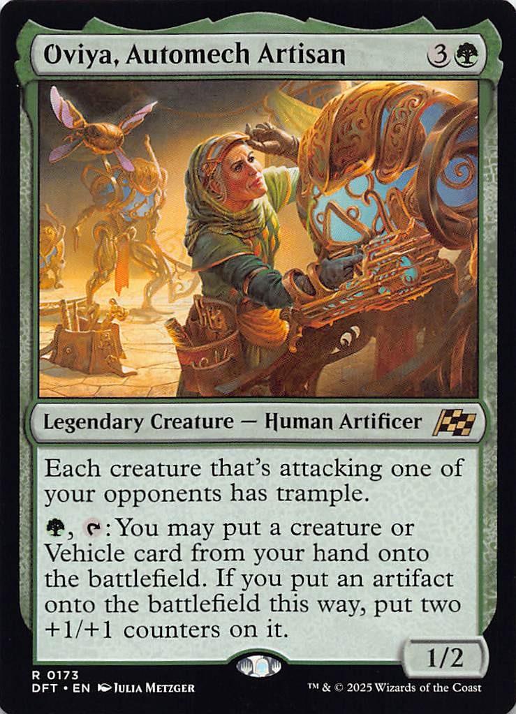 Oviya, Automech Artisan DFT 173 English NM – MTG