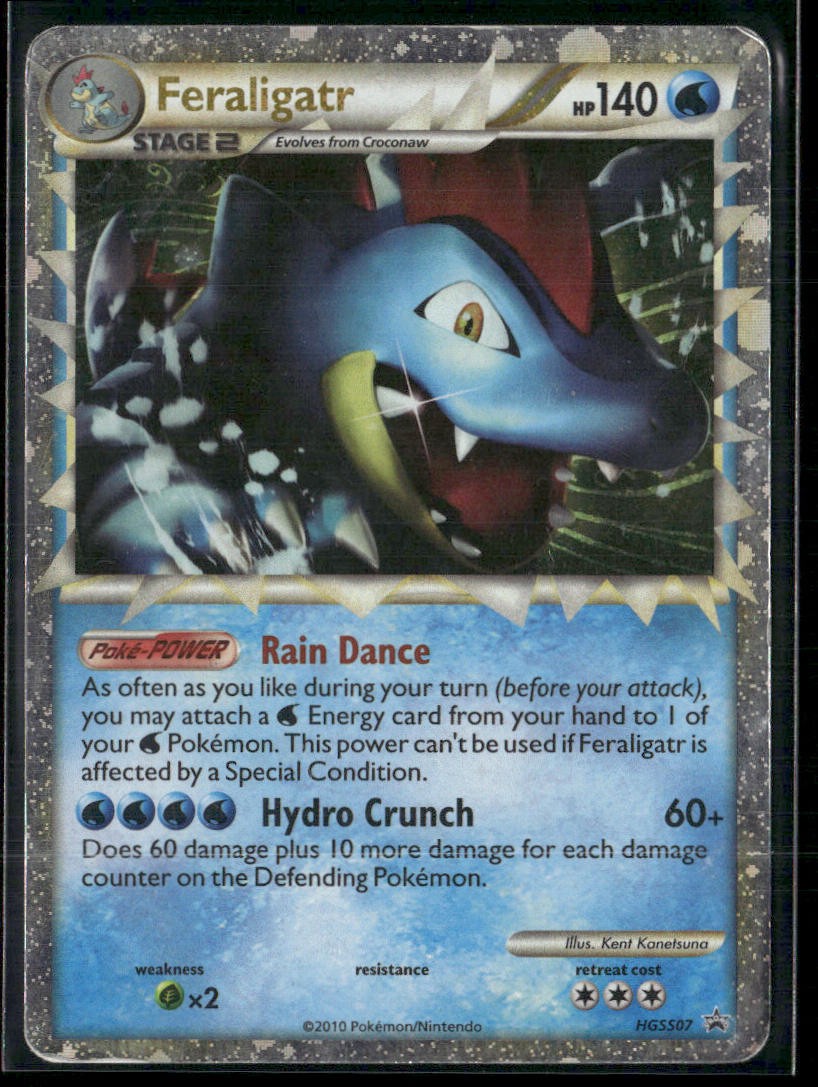 Feraligatr (Prime) – HGSS07 Holo – Pokemon TCG HGSS Promos