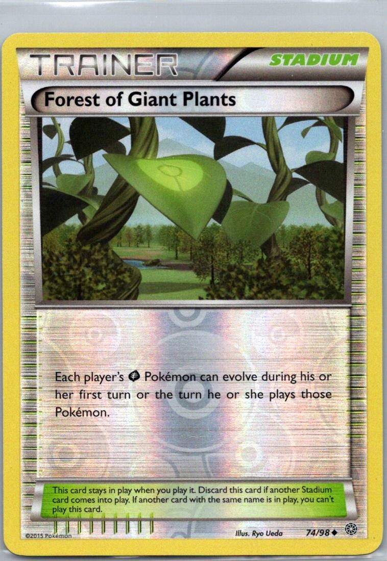 Forest of Giant Plants 74/98 Ancient Origins Rev Holo NM