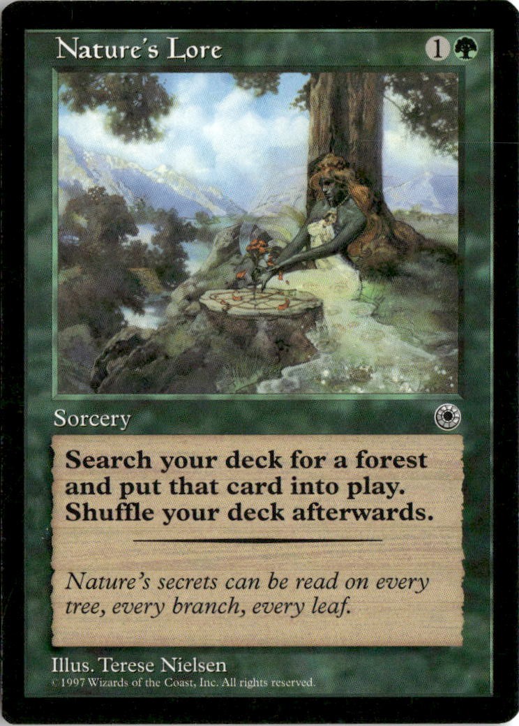 MTG 1997 Nature’s Lore Portal Magic LP