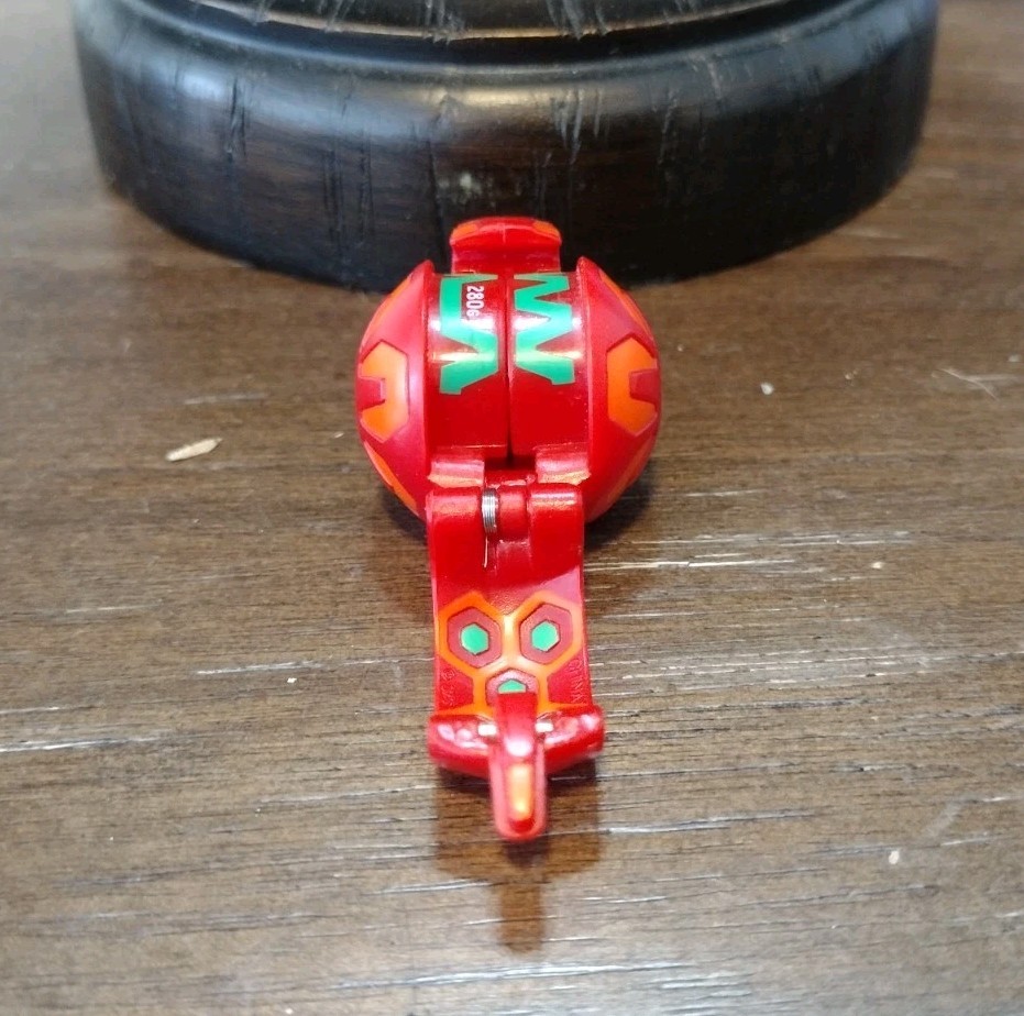 Bakugan B1 Pyrus Serpenoid 280G Red JAPANESE IMPORT Open Core READ!!