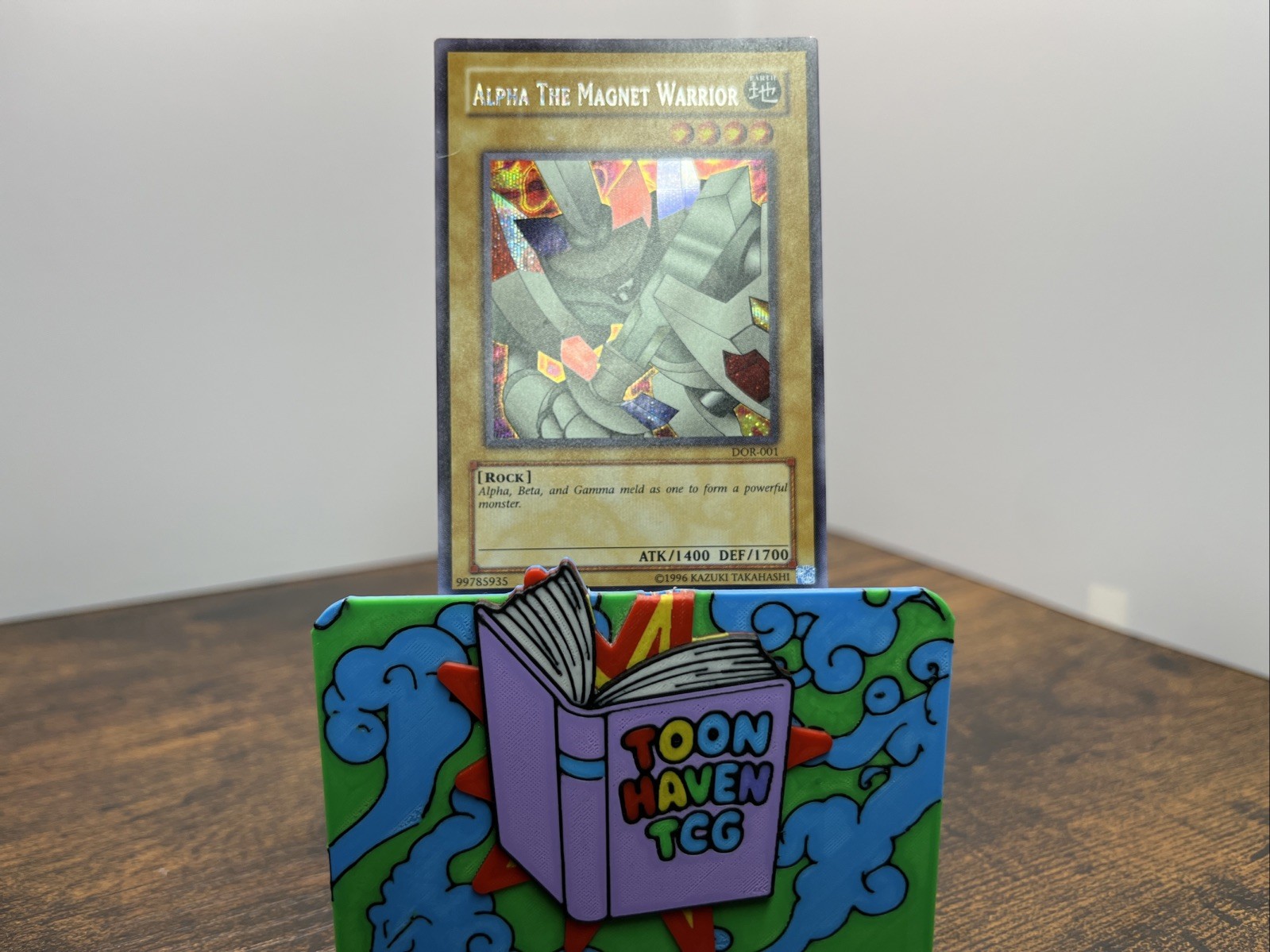 Alpha the Magnet Warrior DOR-001 Duelist of the Roses Unlimited *Secret Rare*