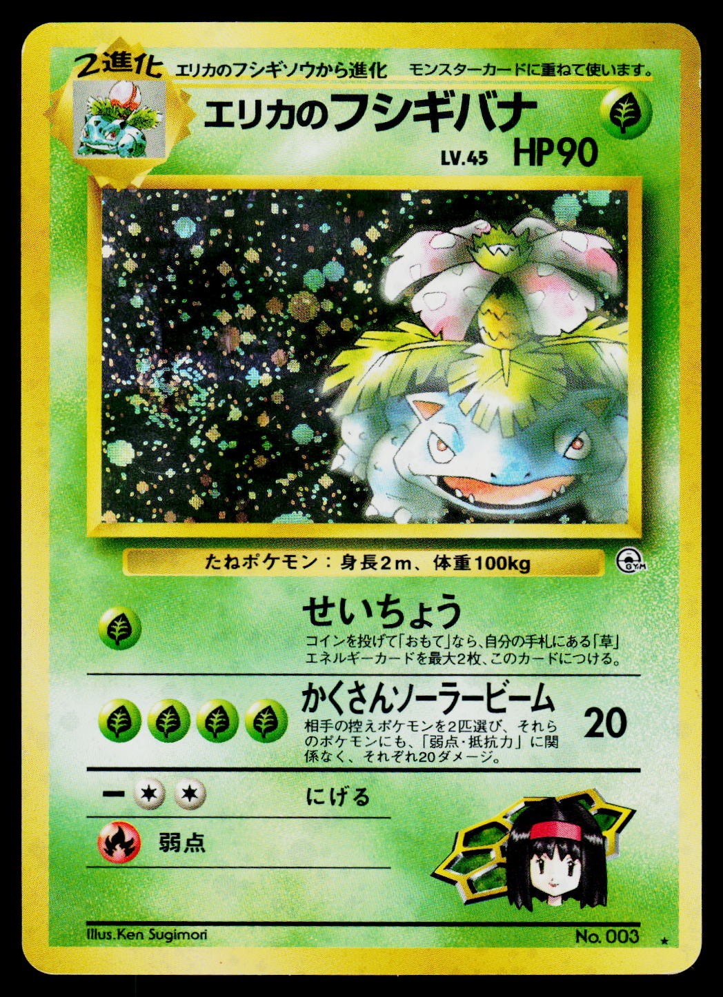 Challenge from the Darkness Erika’s Venusaur LP