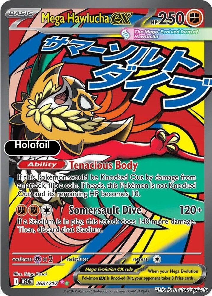Mega Hawlucha ex [ASC – 268/217]