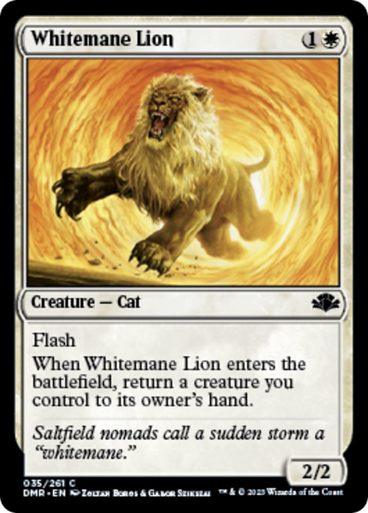NM – Whitemane Lion DMR – 35 Dominaria Remastered