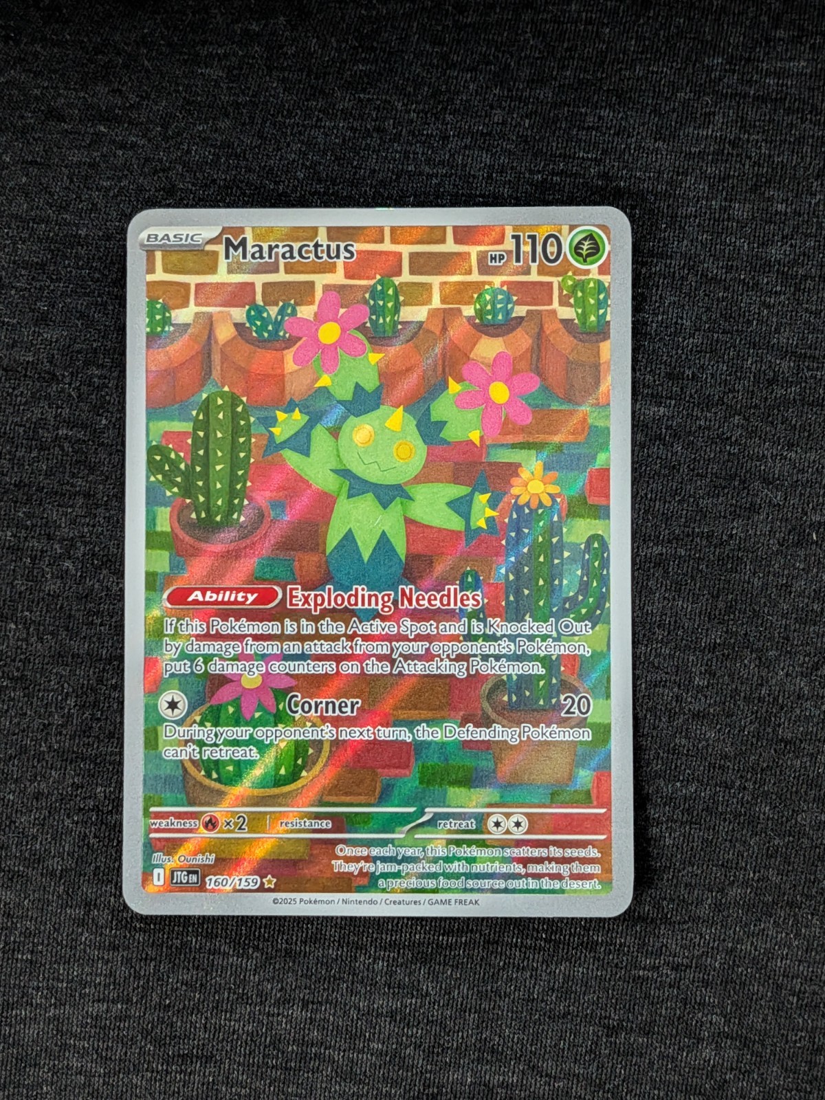 Maractus 160/159 Sv09: Journey Together Holo Near Mint