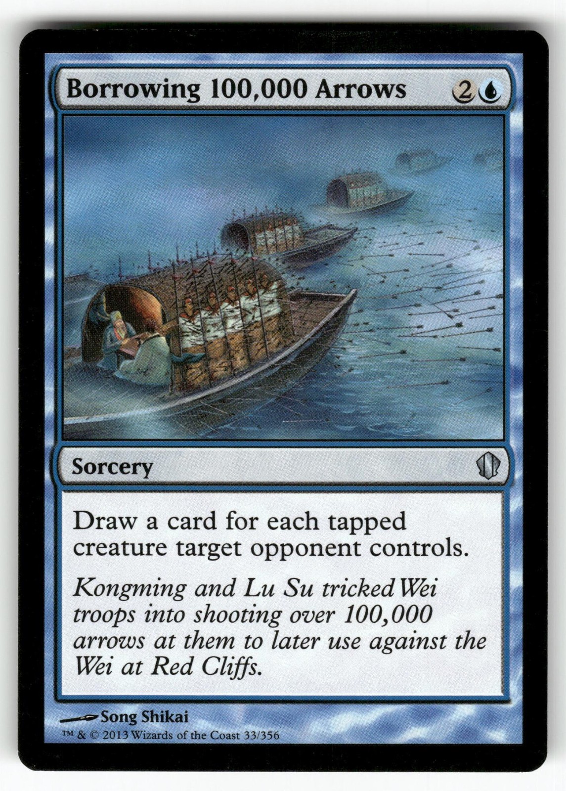 Borrowing 100,000 Arrows 33 Uncommon Commander 2013 Magic: The Gathering NM
