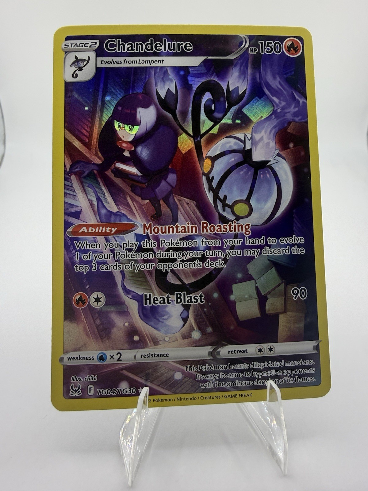 Chandelure – TG04/TG30 Ultra Rare Lost Origin M/NM Pokemon TCG