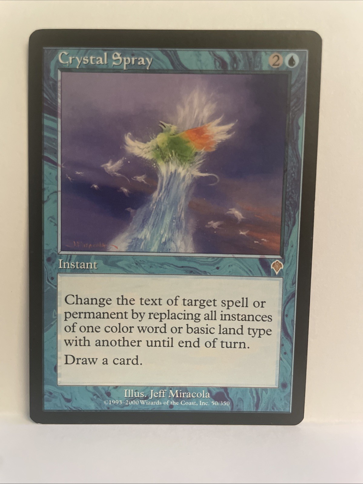 Crystal Spray MTG Invasion – Light Play