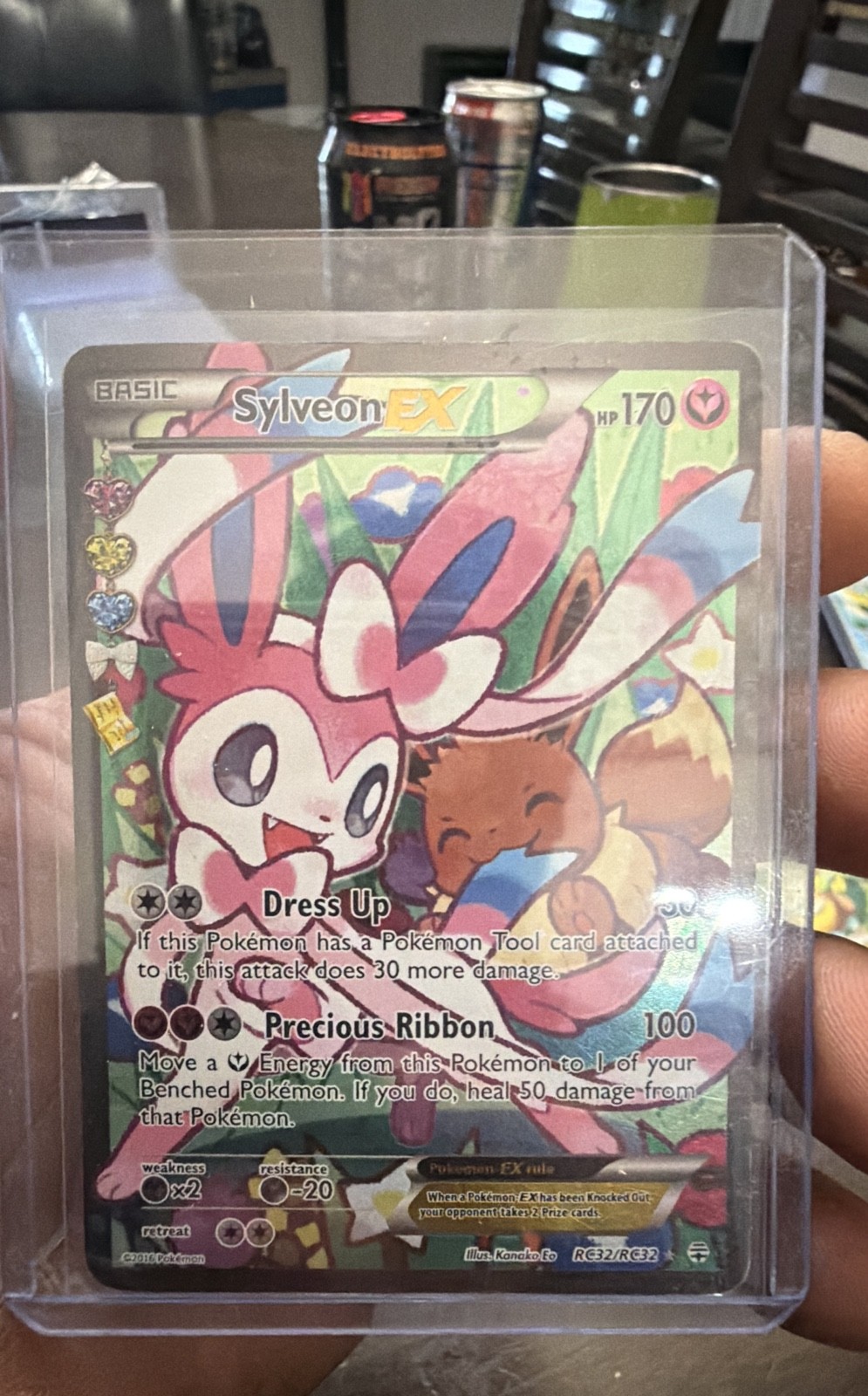 Sylveon EX (Full Art) RC32-32 Generations: Radiant Collection Holo
