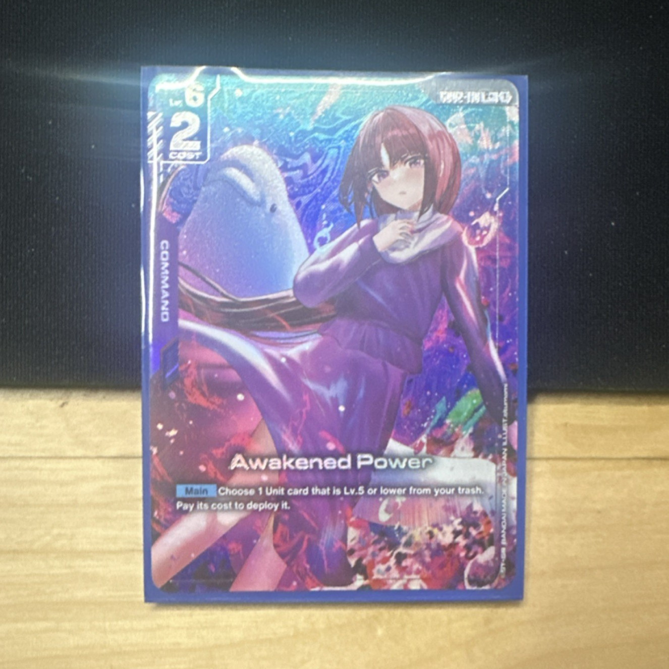 Awakened Power (R+) GD02-110 – Gundam TCG – Dual Impact English Alt Art NM