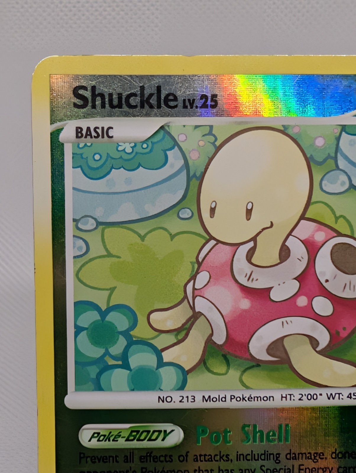 Shuckle 109/132 Reverse Holo Secret Wonders 2007 Pokemon Card MP