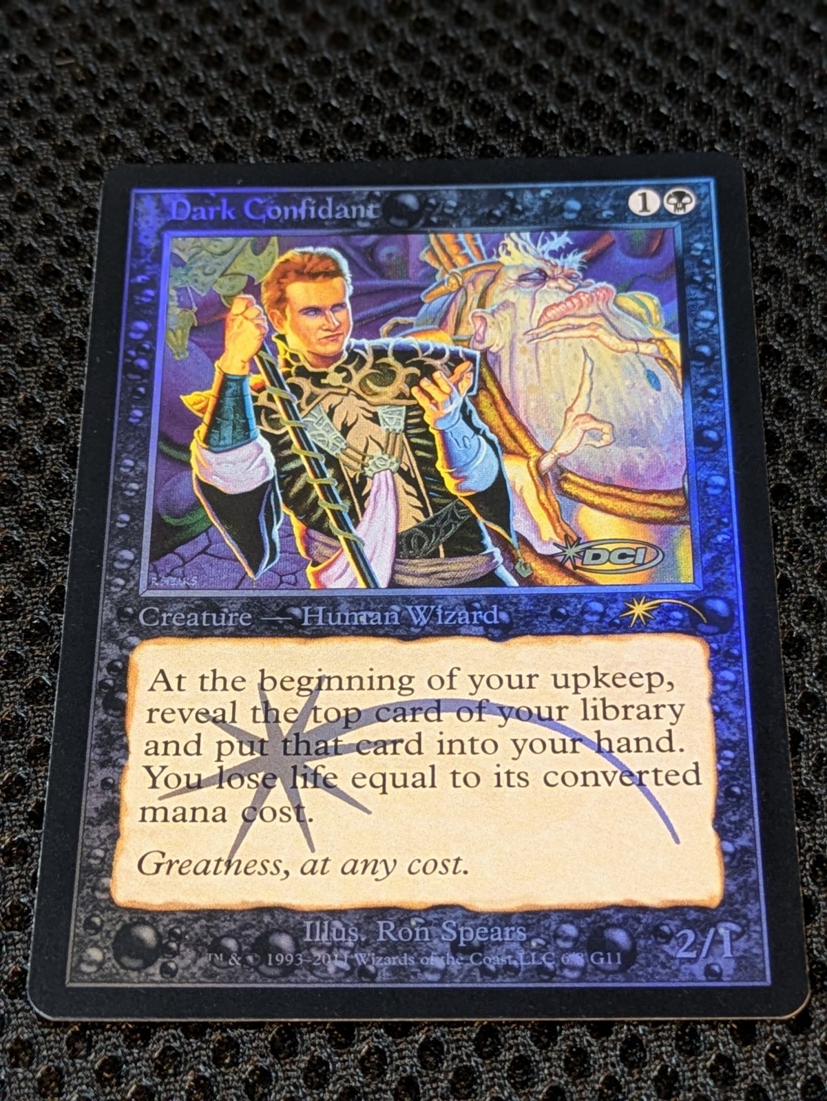 MTG Magic The Gathering Dark Confidant Judge Promo – Excellent