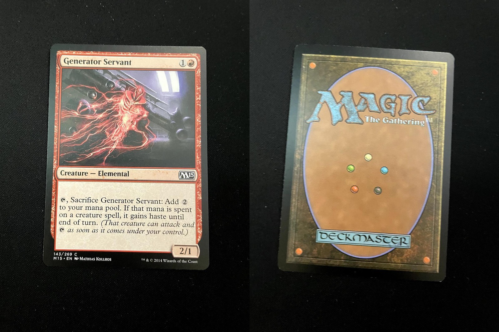 Generator Servant 143 Common The List Reprints Magic: The Gathering LP Kollros