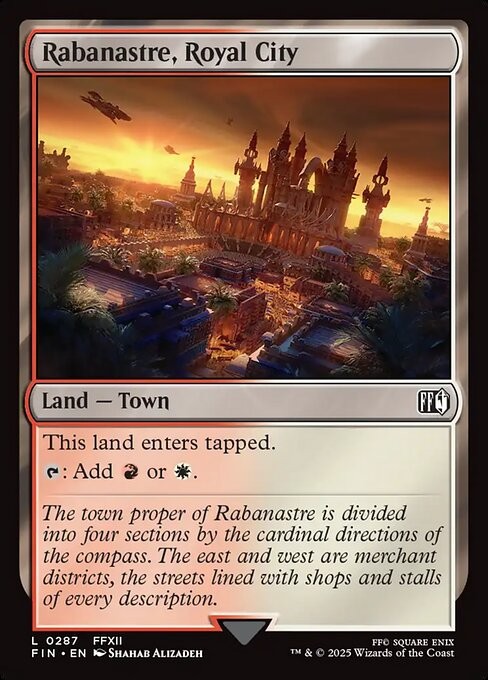 MTG Rabanastre, Royal City [FIN] #287