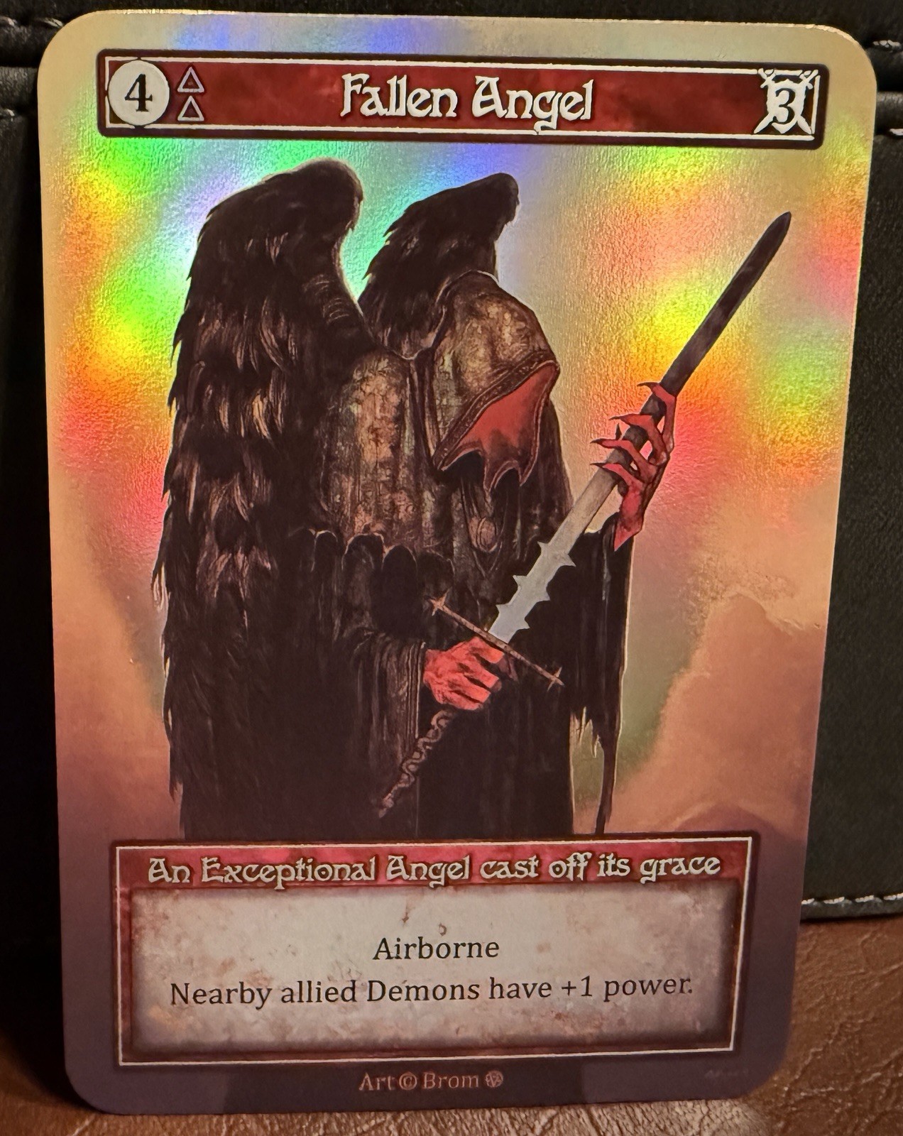 sorcery contested realm GOTHIC FOIL Fallen Angel