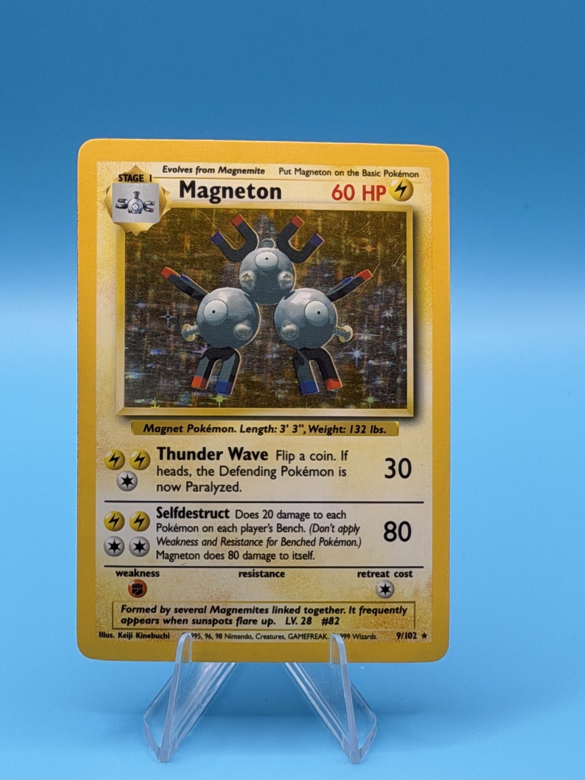 Magneton 009/102 Base Set Holo HP