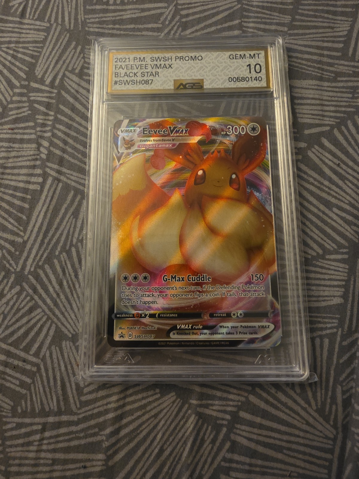Eevee VMAX Promo SWSH087 AGS 10