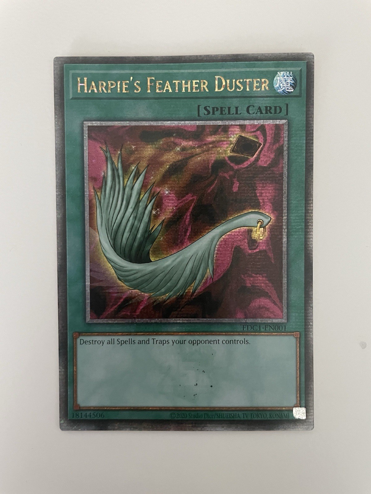 Harpie’s Feather Duster EDC1-EN001 Early Days Collection Promotional Cards