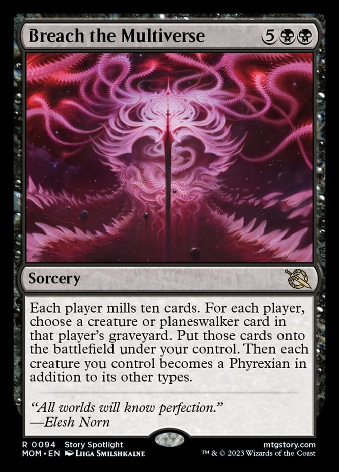 MTG Magic the Gathering Breach the Multiverse (94/558) March of the Machine LP