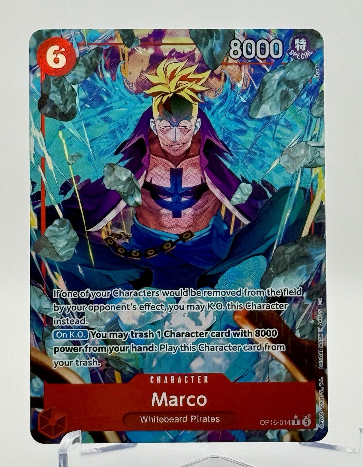 Marco (Alternate Art) OP16-014 The Time of Battle Foil