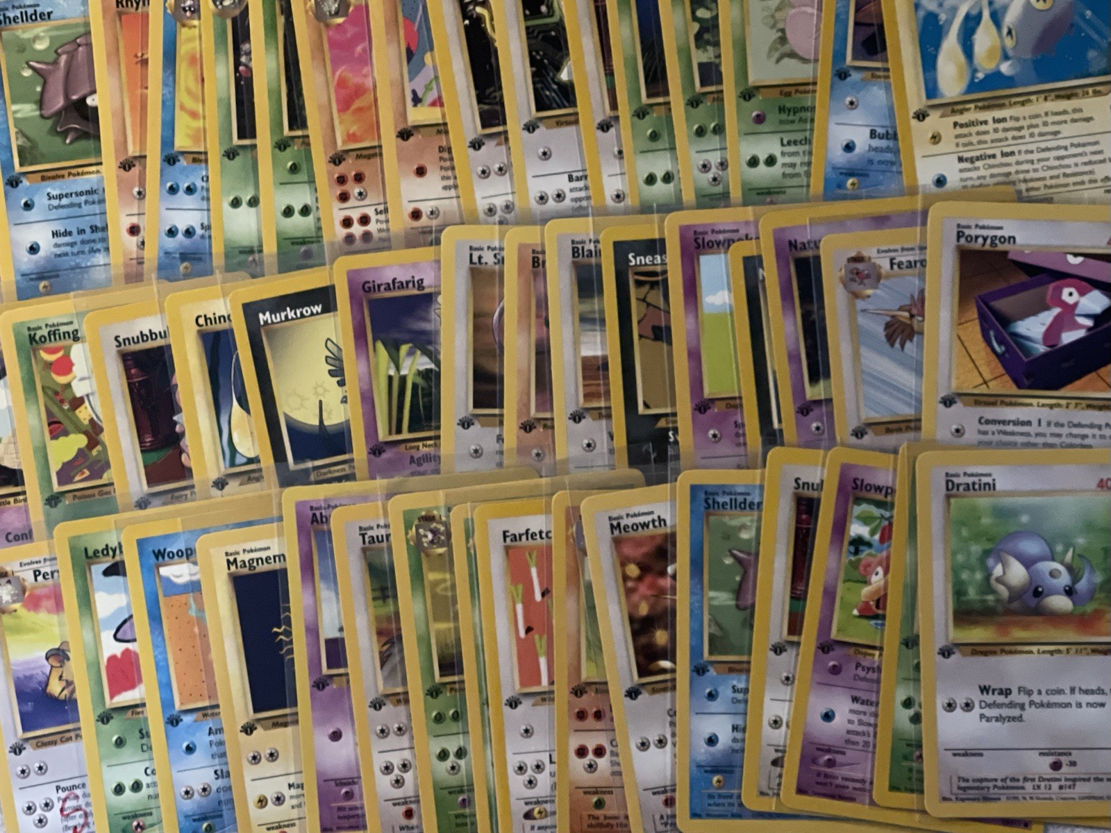 ⭐️THREE (3) 1st Edition – Old Pokemon Cards 100% Vintage Pack 🌟⚡️💥ONLY WOTC💥