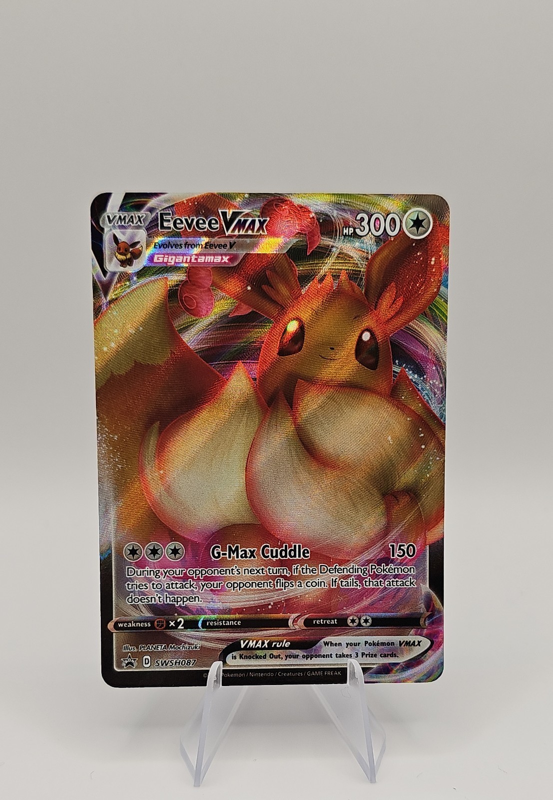 Eevee VMAX SWSH087 SWSH: Sword & Shield Promo Cards Holo