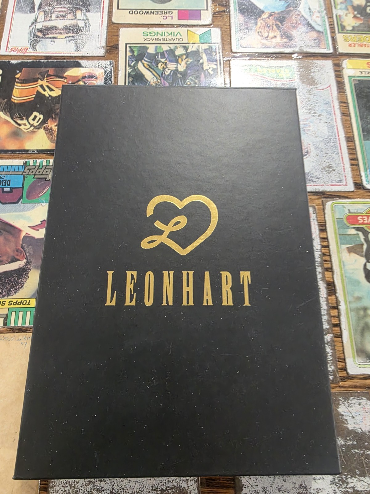 Leonhart Boxed Set. Gold Card Signed + Kangaskhan 1st Ed Psa Signed