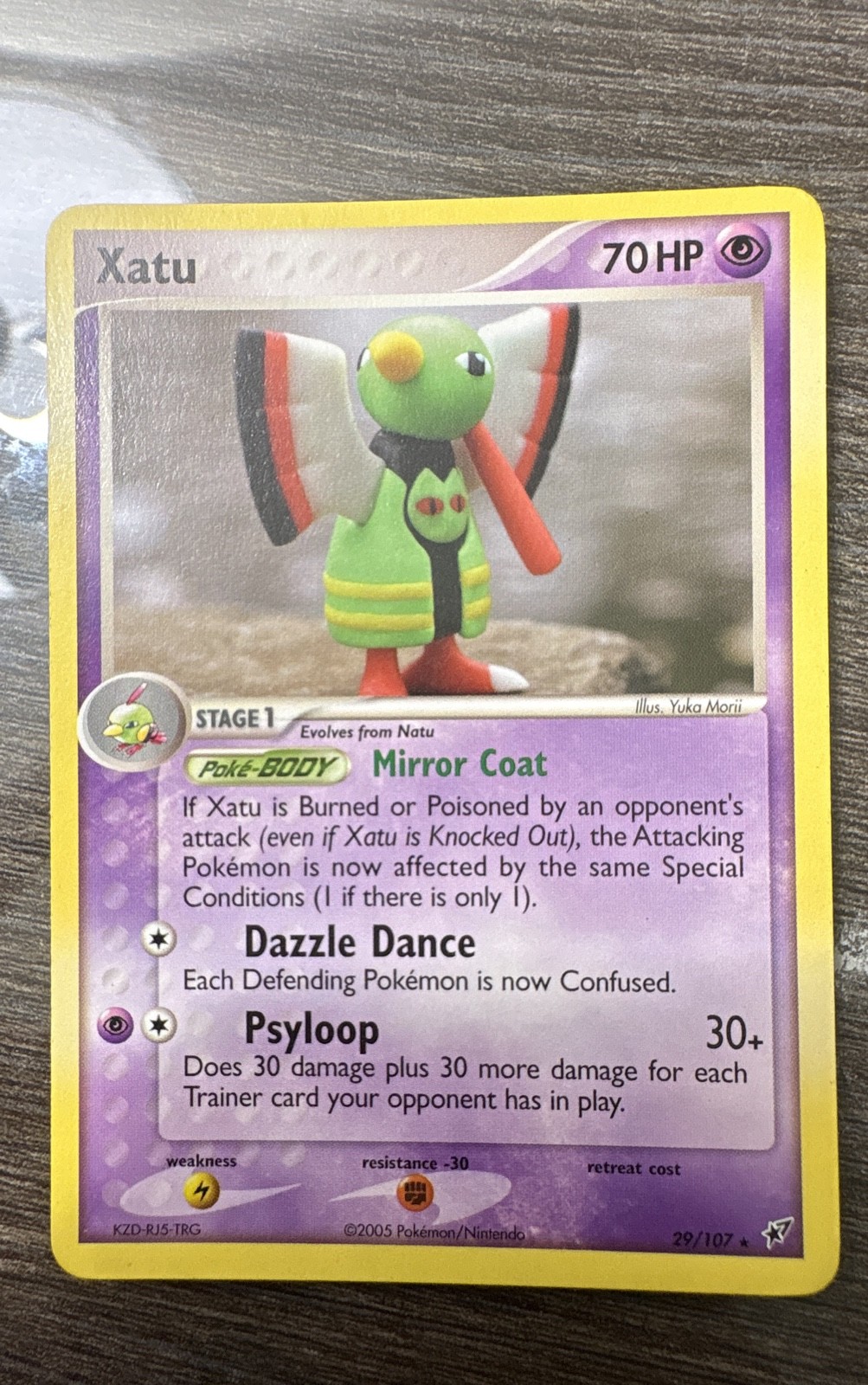 Xatu 29/107 EX Deoxys Regular