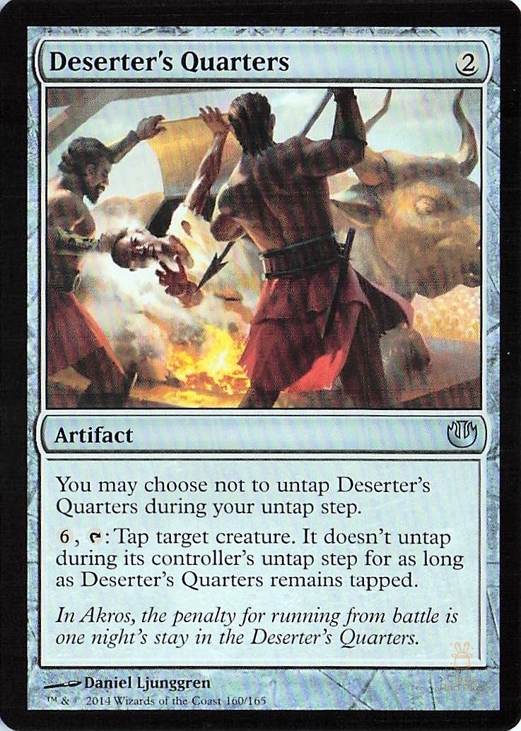 Deserter’s Quarters 160 Journey Into Nyx Magic: The Gathering NM