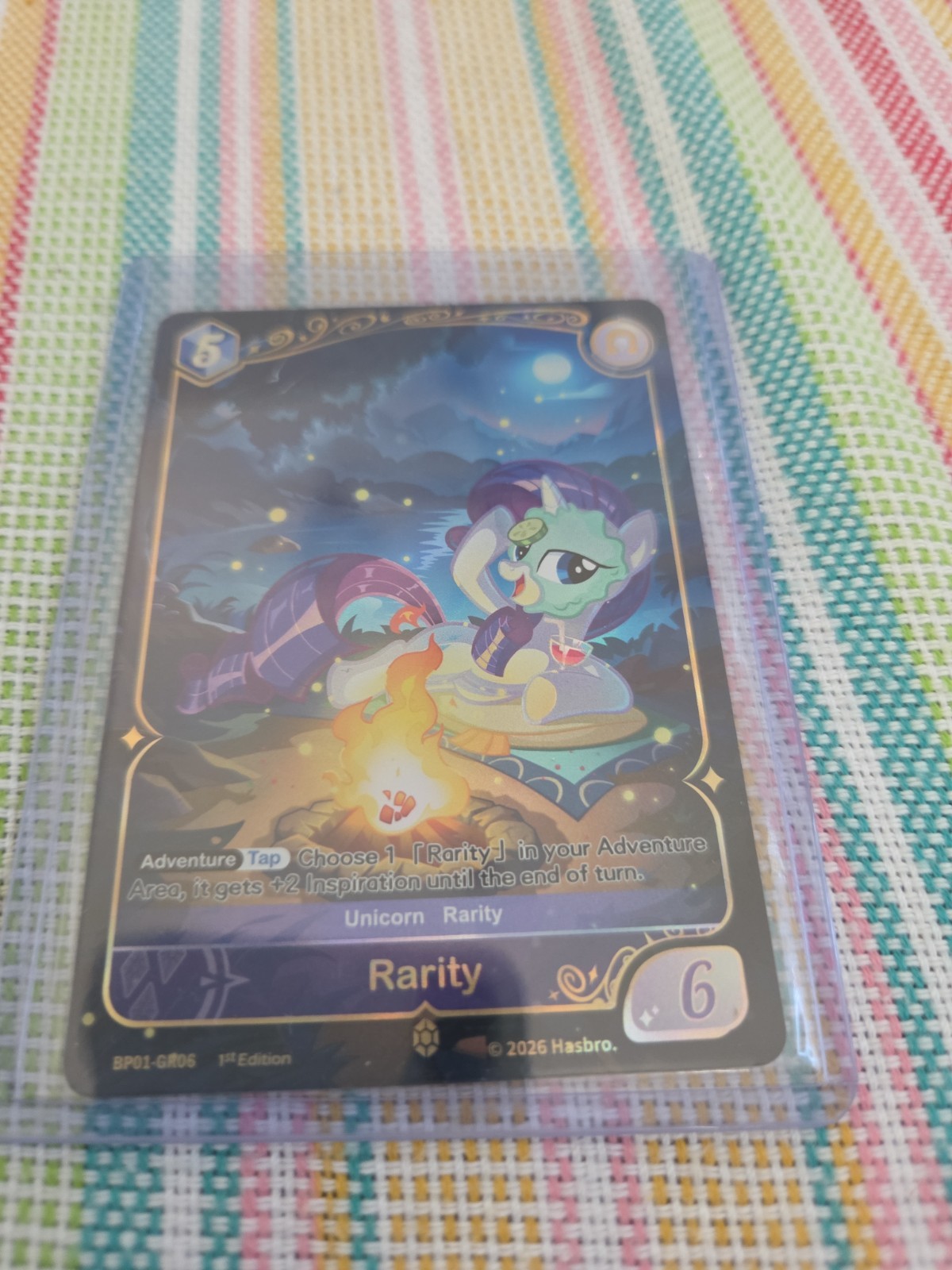 KAYOU My Little Pony TCG Fantasy Wonderland Rarity Gold Rare GR06