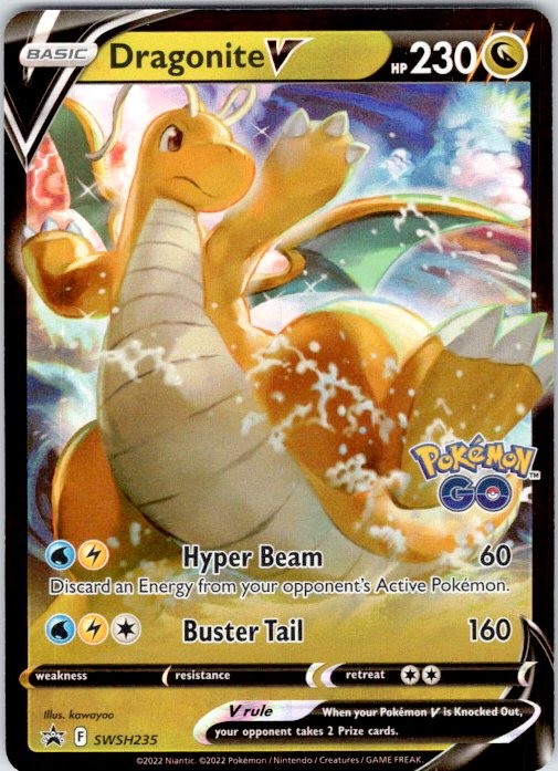 Dragonite V – Holo Promo SWSH: Sword & Shield Promo Cards SWSH235 NM