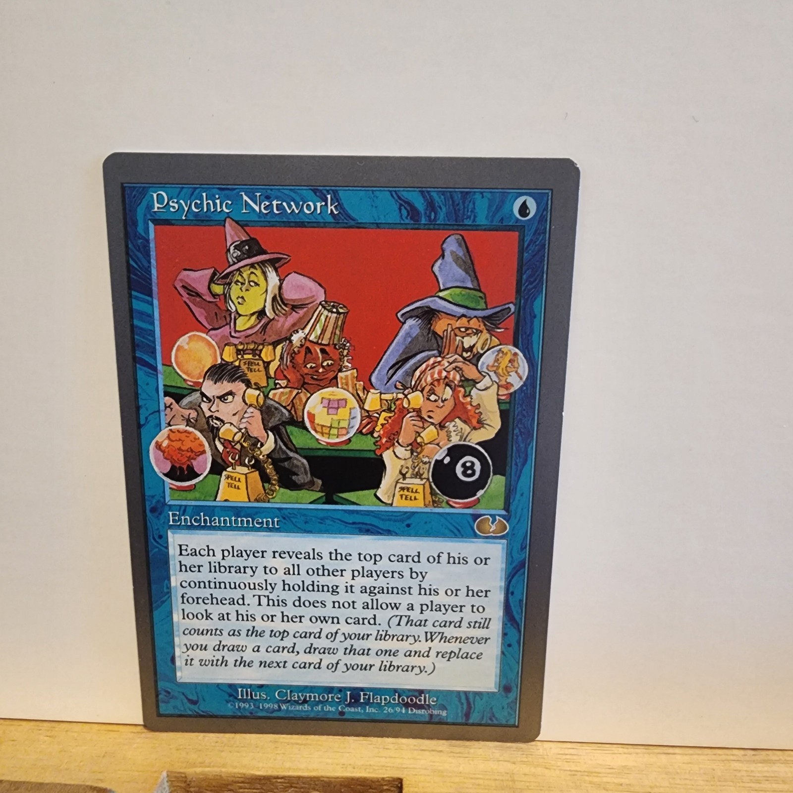 MTG Magic the Gathering Psychic Network (26/94) Unglued NM