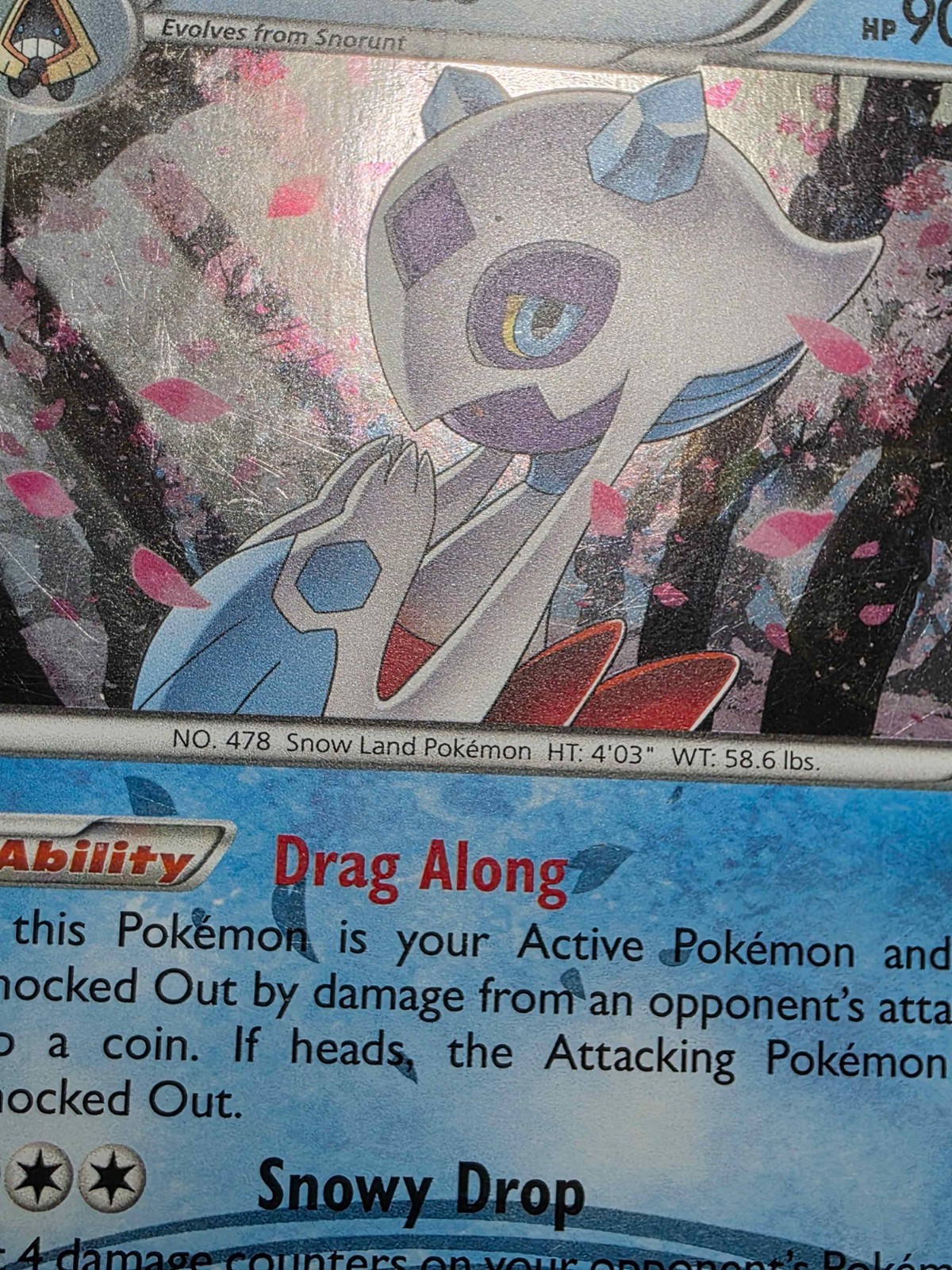 HP Froslass RC8/RC32 Uncommon Generations Pokemon Holo