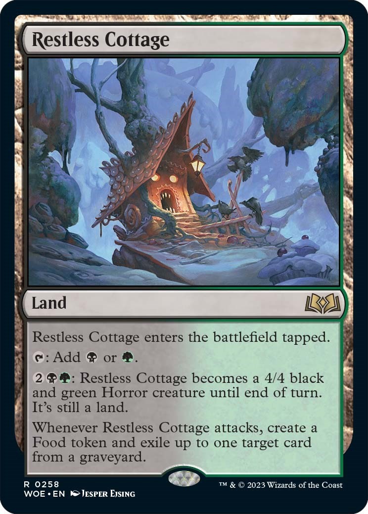 Restless Cottage Wilds of Eldraine NM258