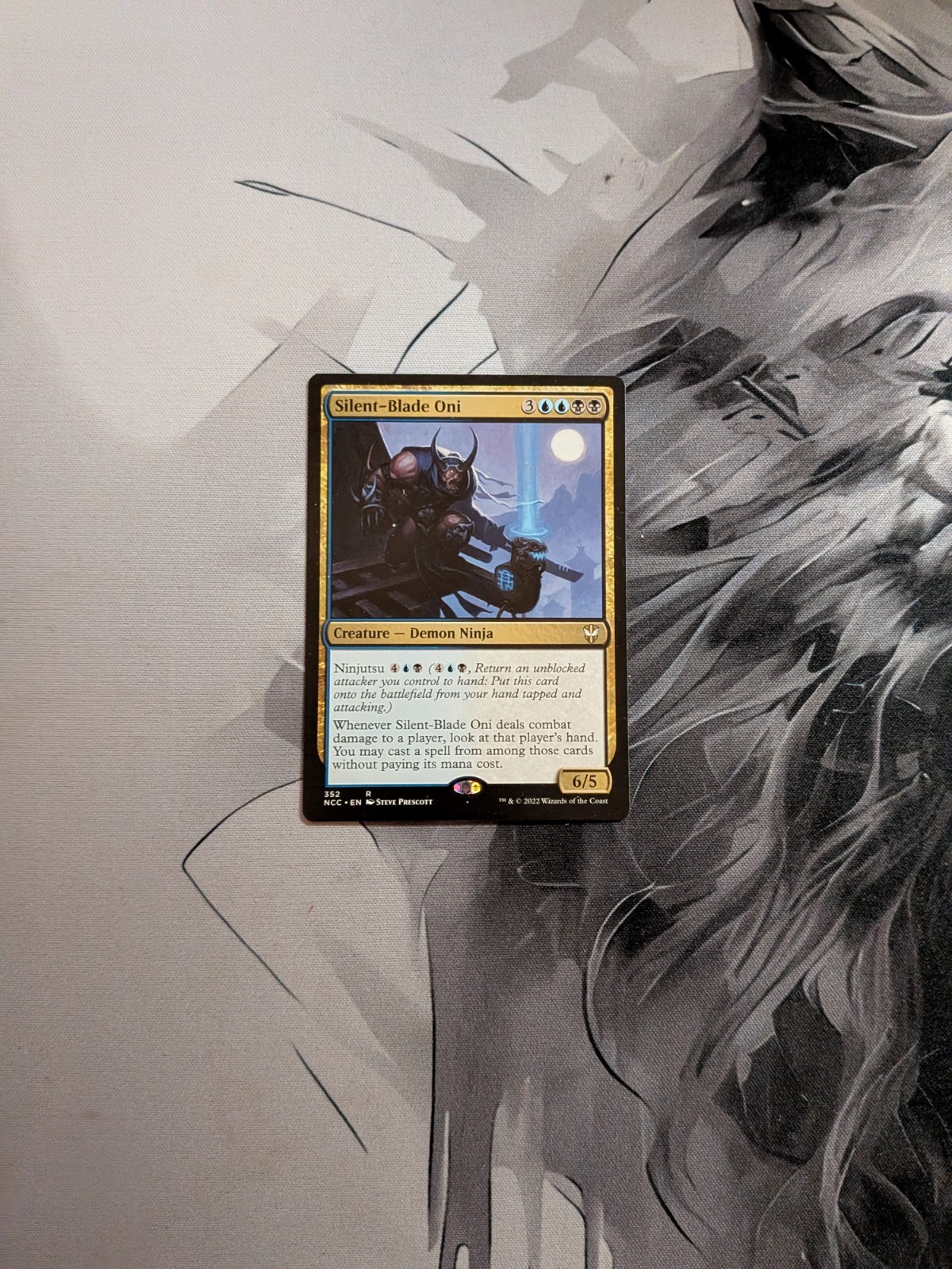 Silent-Blade Oni Commander: Streets of New Capenna Regular NM