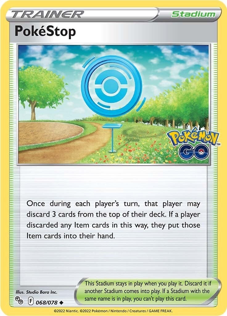 PokeStop PGO 068/078 Pokémon Pokemon GO Uncommon EN NM
