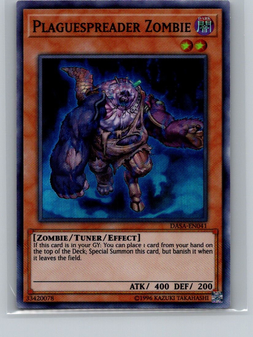 Plaguespreader Zombie Unlimited Super Rare Dark Saviors DASA-EN041 NM