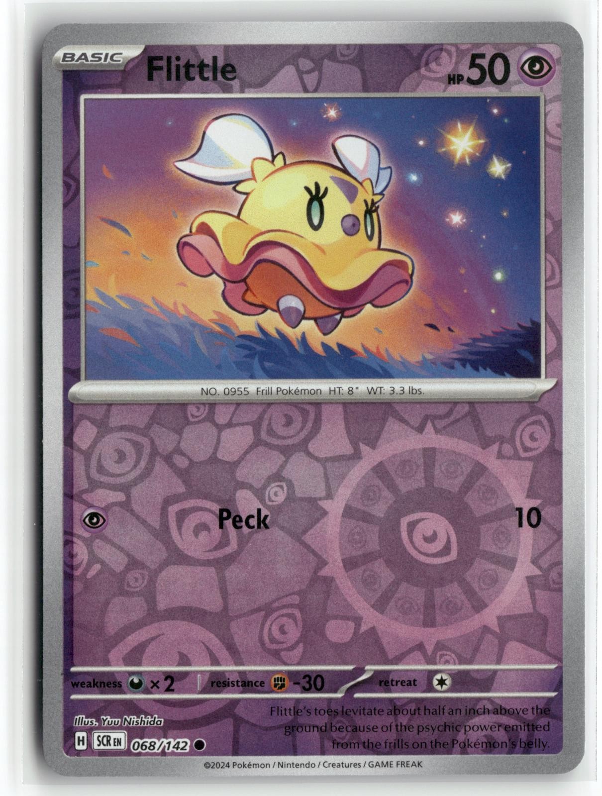 Flittle Reverse Holo Common SCR Stellar Crown 68/142 Yuu Nishida