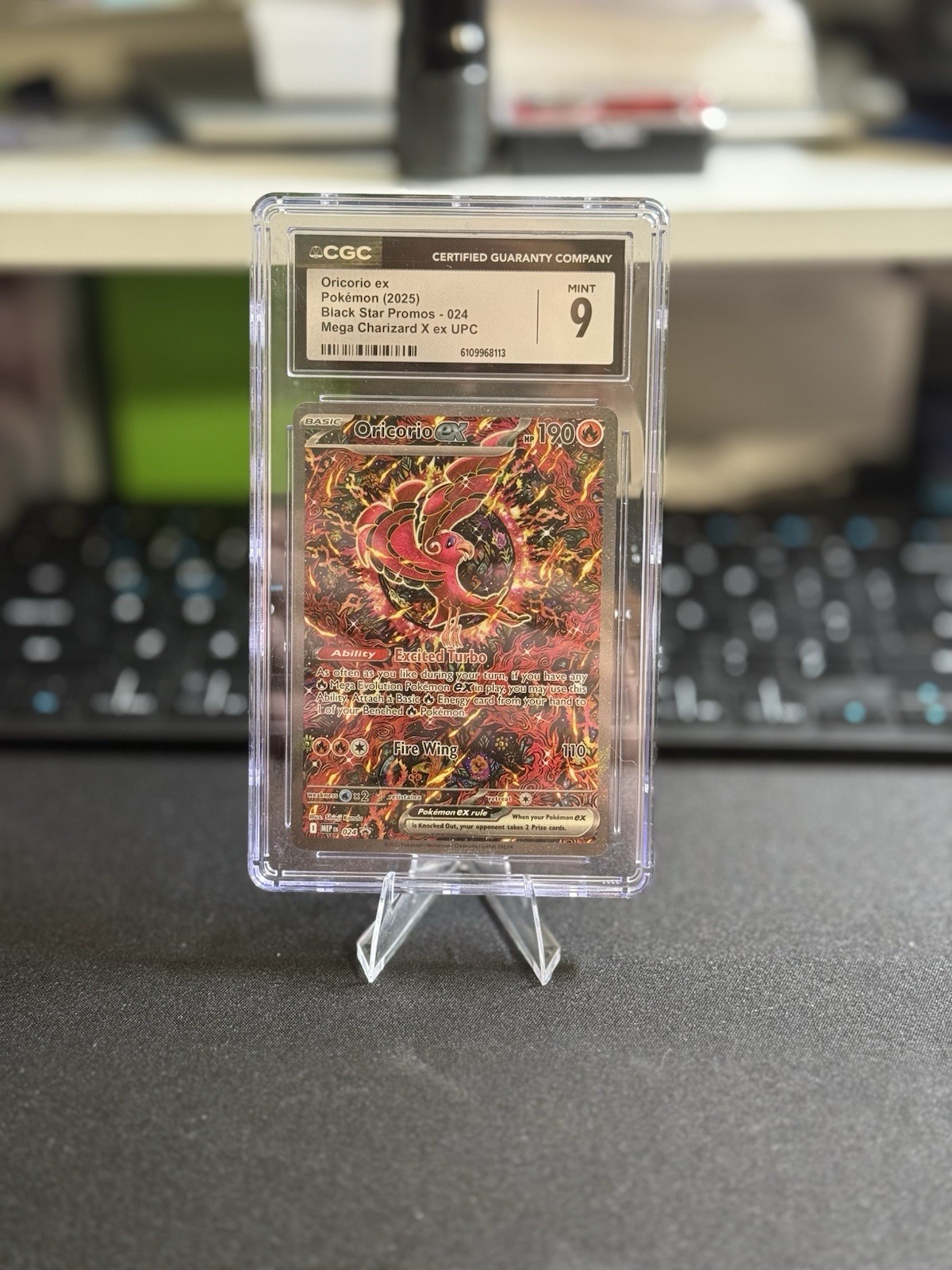 Oricorio ex 024 Me: Mega Evolution Promo Holo (English, 2025)