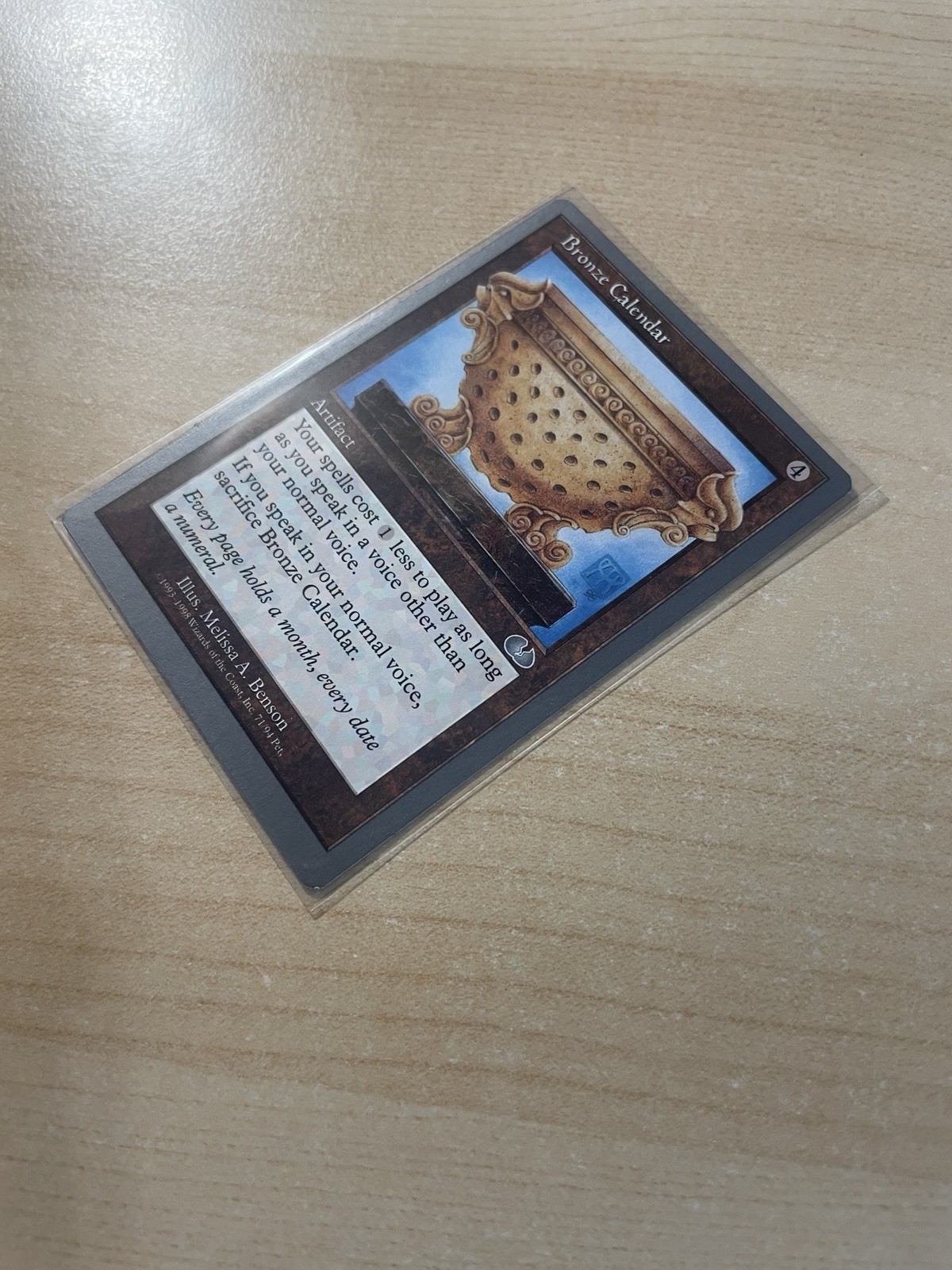 Bronze Calendar Unglued Regular