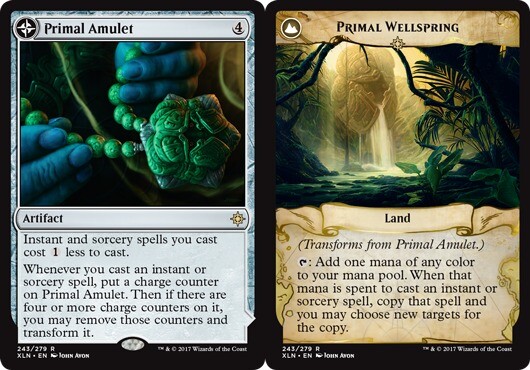 Mint/Near-Mint, English – 1 x MTG Primal Amulet Ixalan